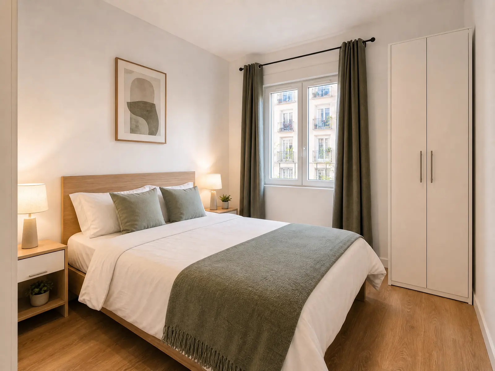 Dormitorio · Piso luminoso junto a Madrid Río
