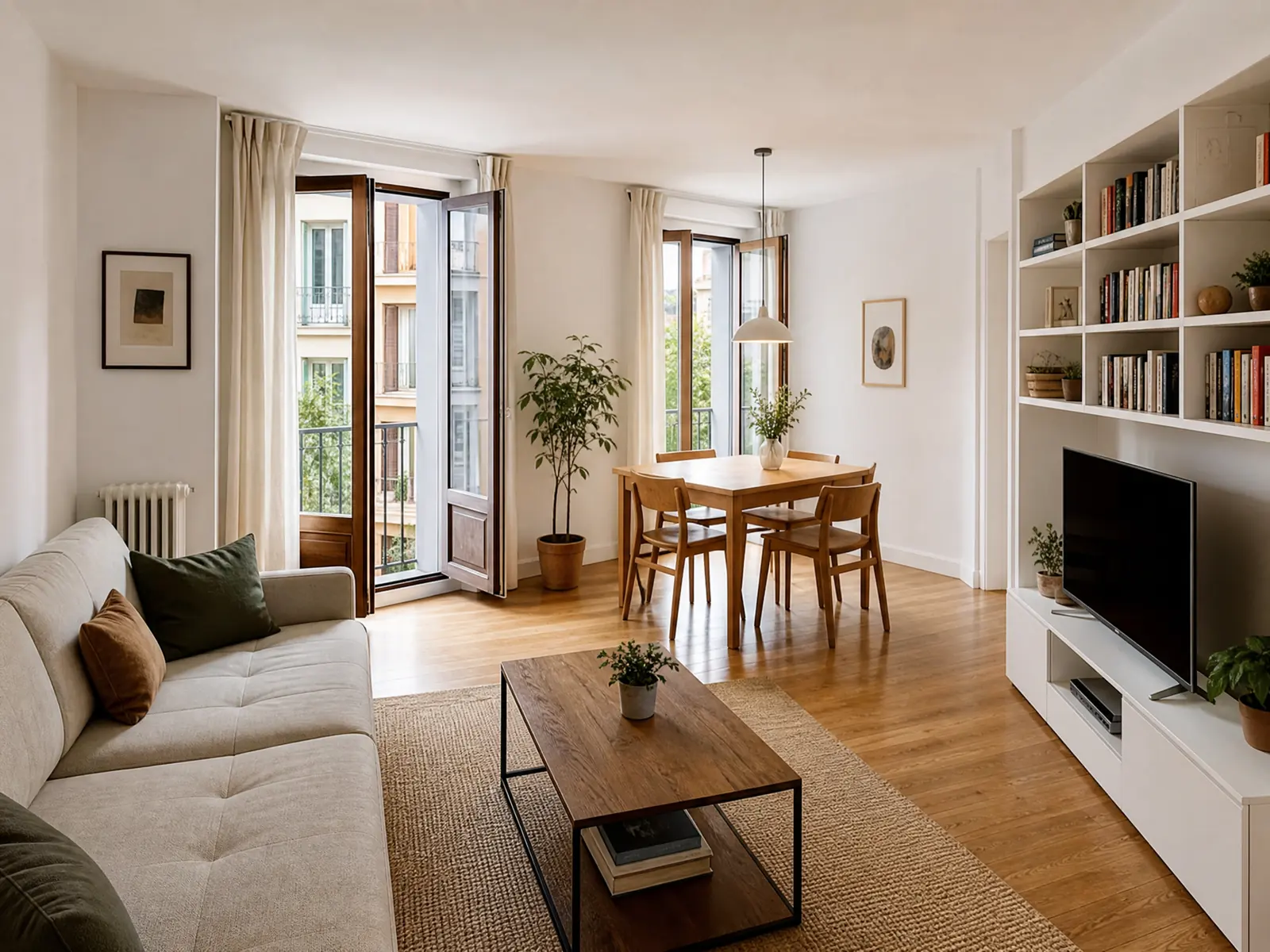 Appartamento ristrutturato con balconi · Chamberí, Madrid
